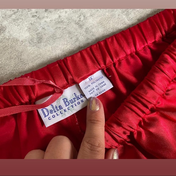 Vintage silky PJ set. - Picture 8 of 10